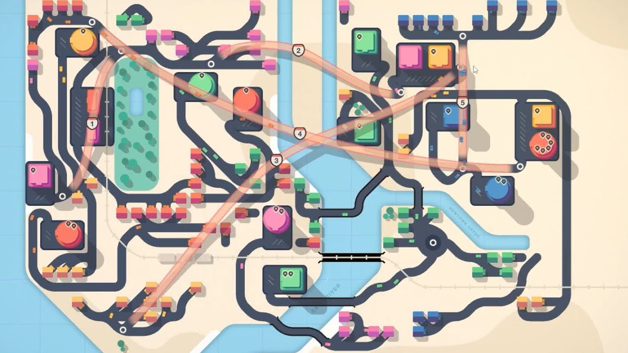 Mini Motorways - Struggles In New York