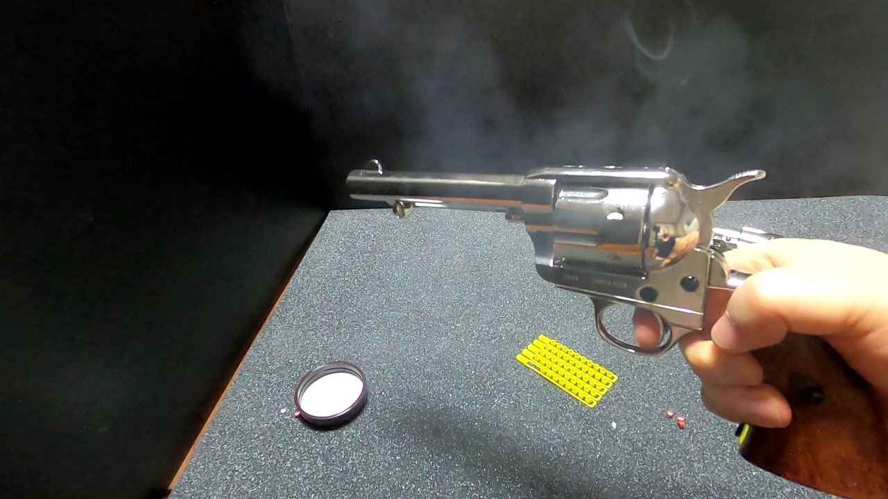 12편.간지 작살 스페인 데닉스 실감나는 리볼버 SAA 화약총(Spanish Denix revolver single action ARMY cap gun)