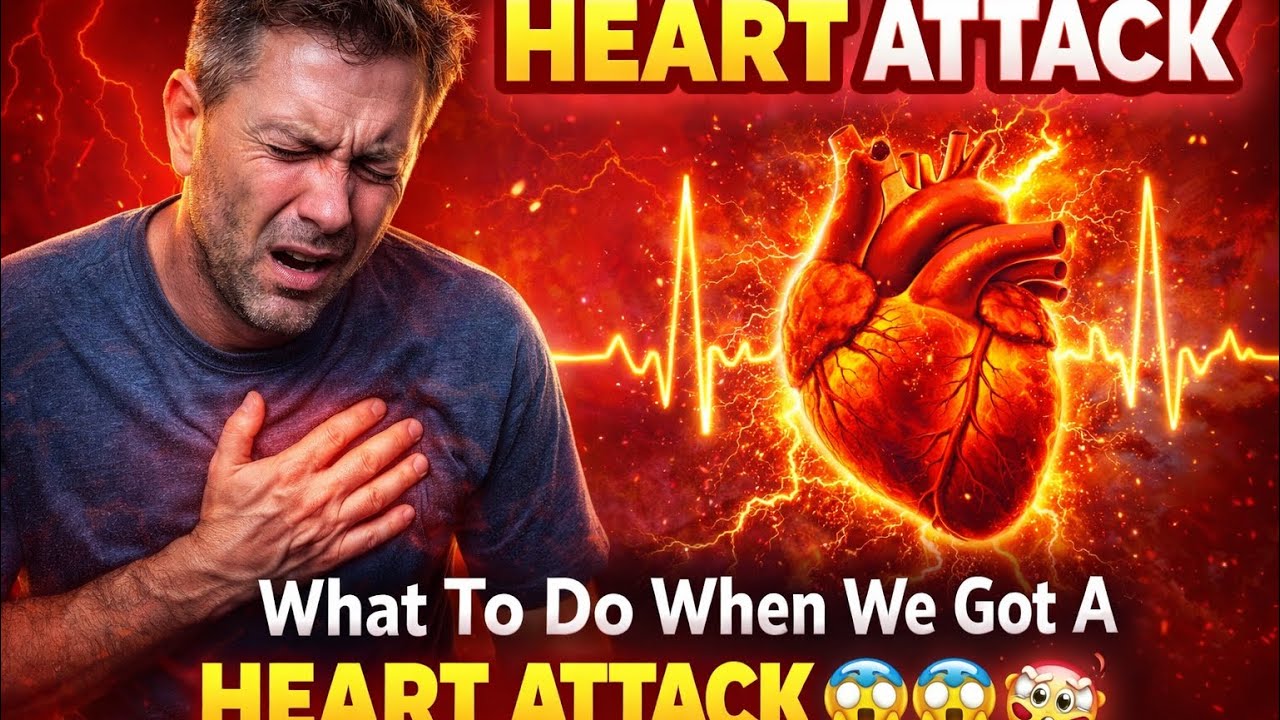 When a Heart Attack Happens – What Should You Do? 😱 wait for end 😱🤯💯