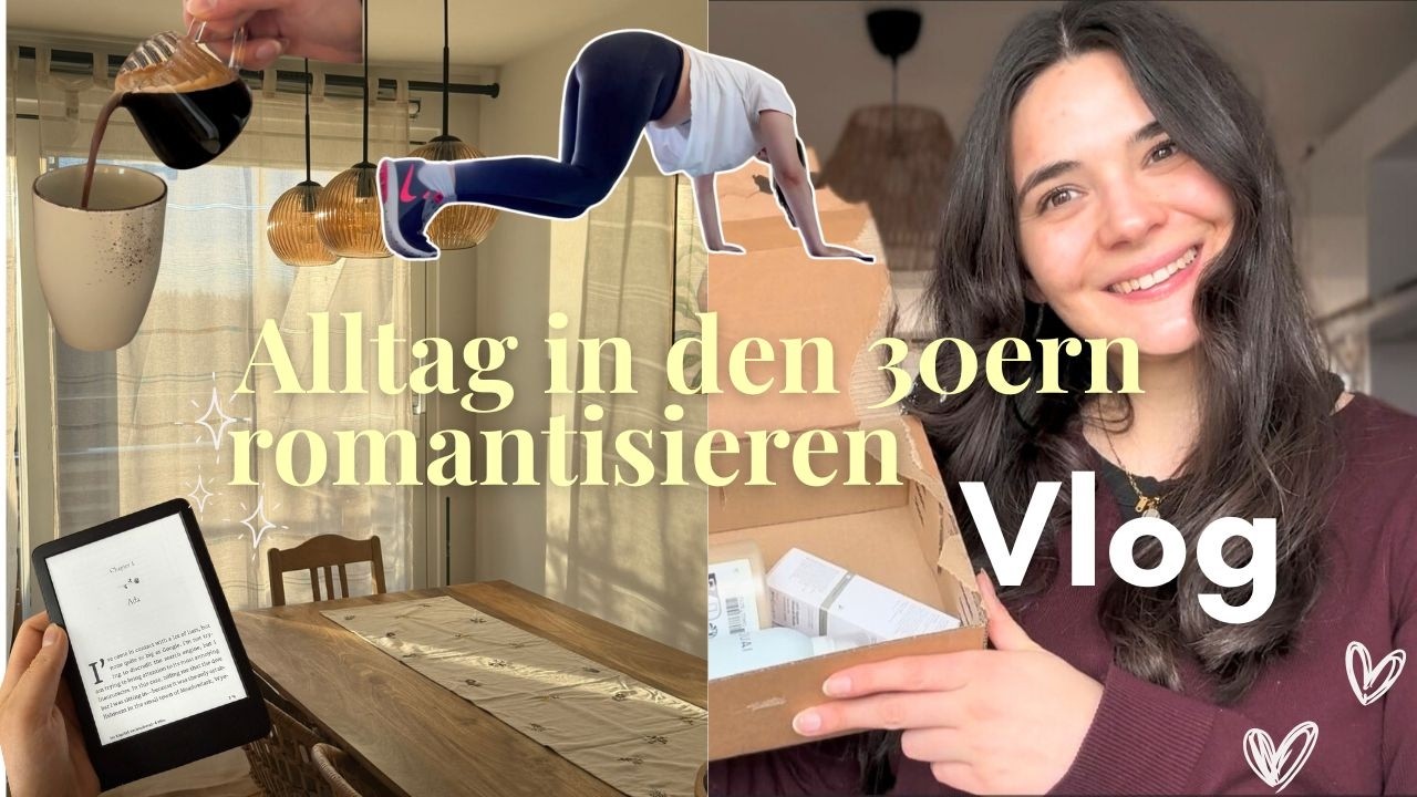 Abnehm-Update, neue Skincare + 9-5 Alltag romantisieren | Cozy Vlog 💖