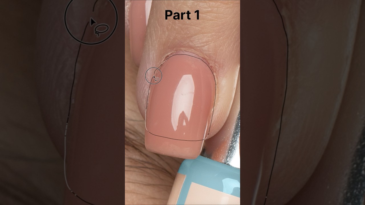 Part 1. How to edit NAILS #photoshop #makeup #edit #beauty #retouch #nails #tutorial