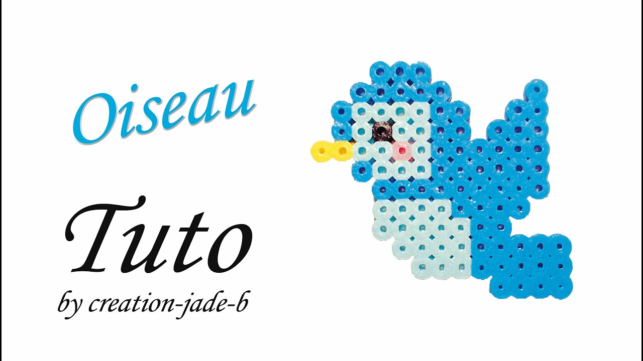 Tuto Perles à repasser - Oiseau !