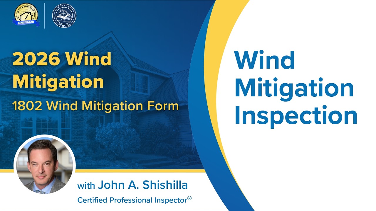 2026 Wind Mitigation & the 1802 Wind Mitigation Form: Wind Mitigation Inspection