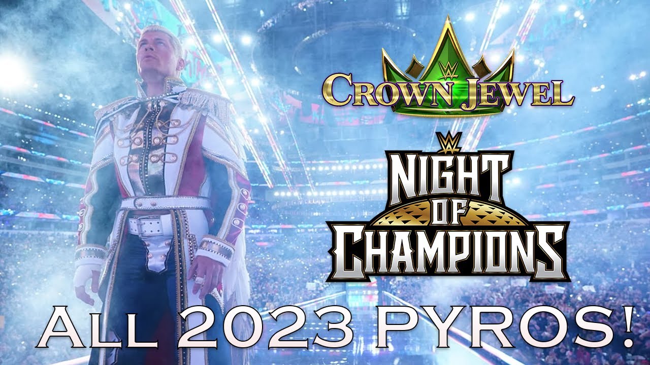 WWE in Saudi 🇸🇦 2023 Recap (Loud Pyros Collection 🔊🔥)