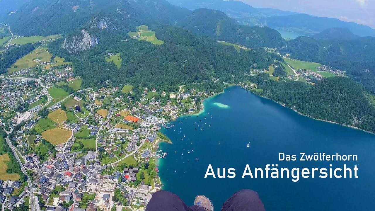 Das Zwölferhorn aus Anfängersicht - Paragliding am Wolfgangsee
