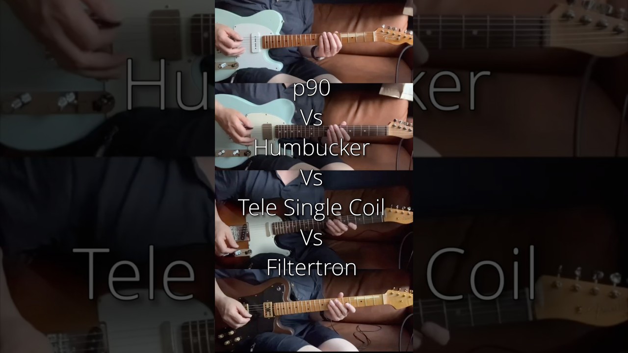 P90 vs Humbucker vs Tele Single Coil vs Filtertron - Average White Band: Pick Up The Pieces