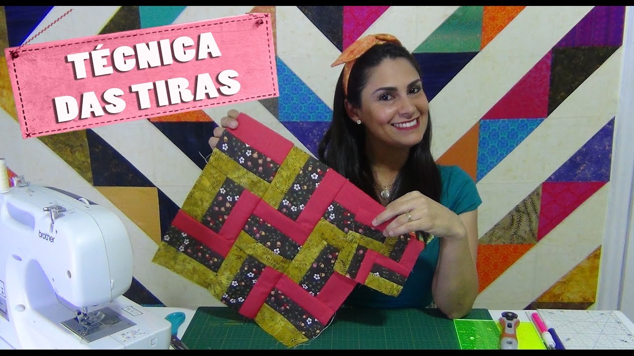 Técnica das tiras | Patchwork