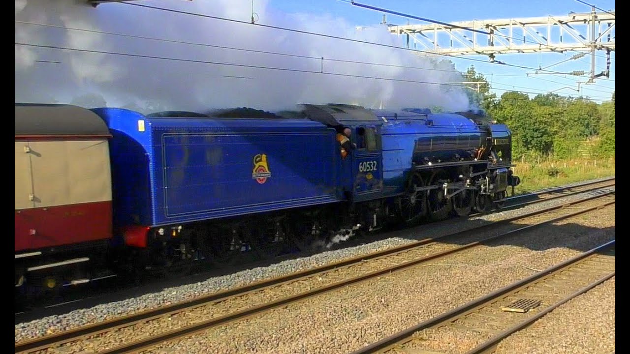 60532 'Blue Peter'. Test run, before FAILING at WBQ.!! Acton Bridge, 17th September 2024