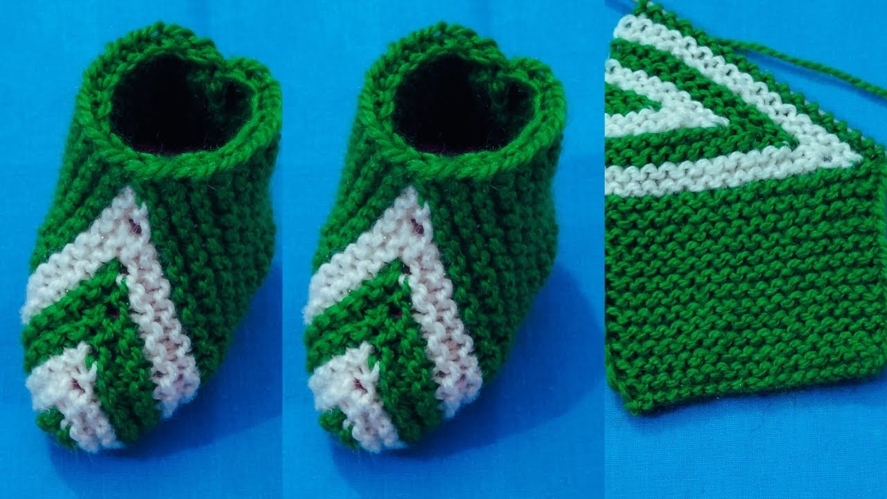 Woolen baby socks in hindi step by step💛New design baby boots♥@sdboutique7548 
