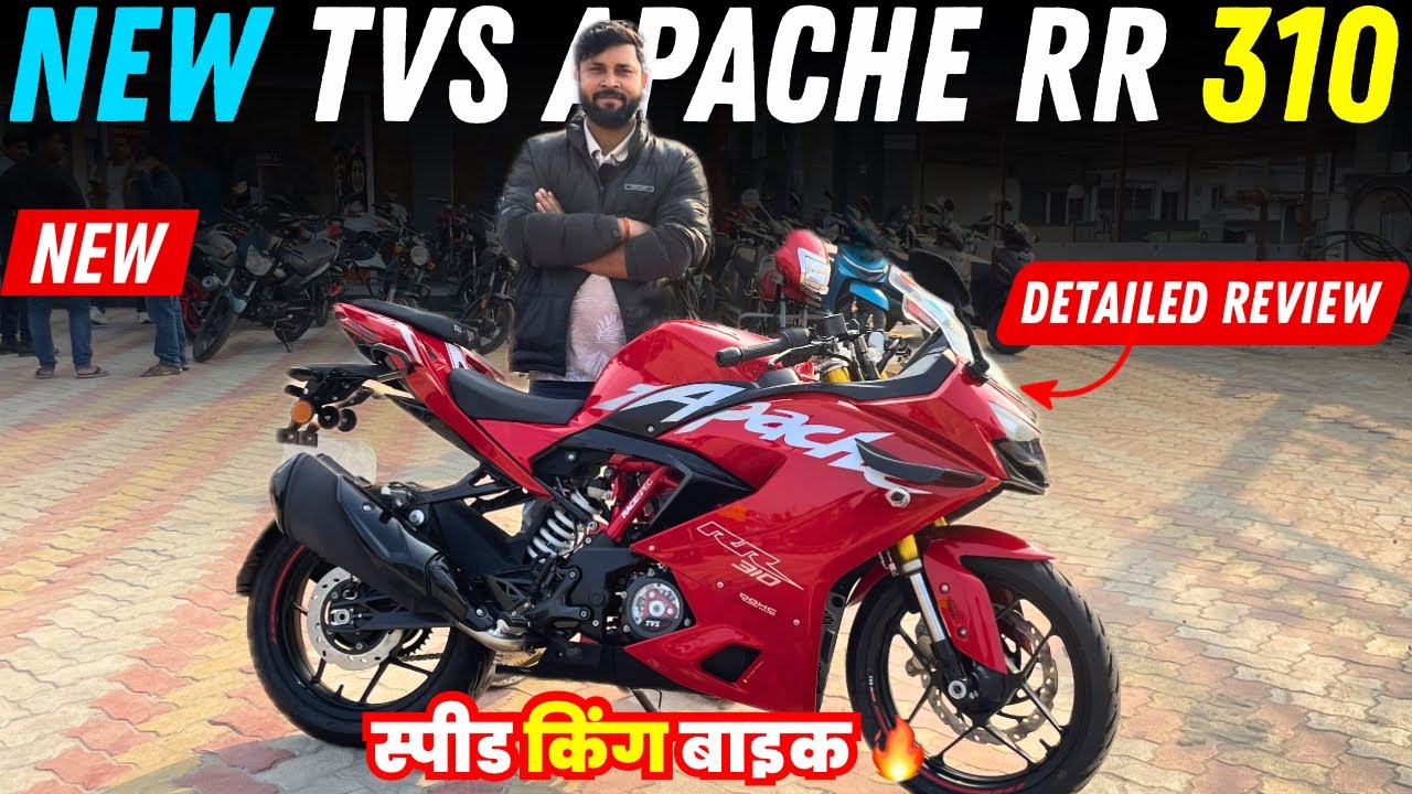 2026 New Tvs Apache RR 310 🚀 | Deep Detailed Review Features Price