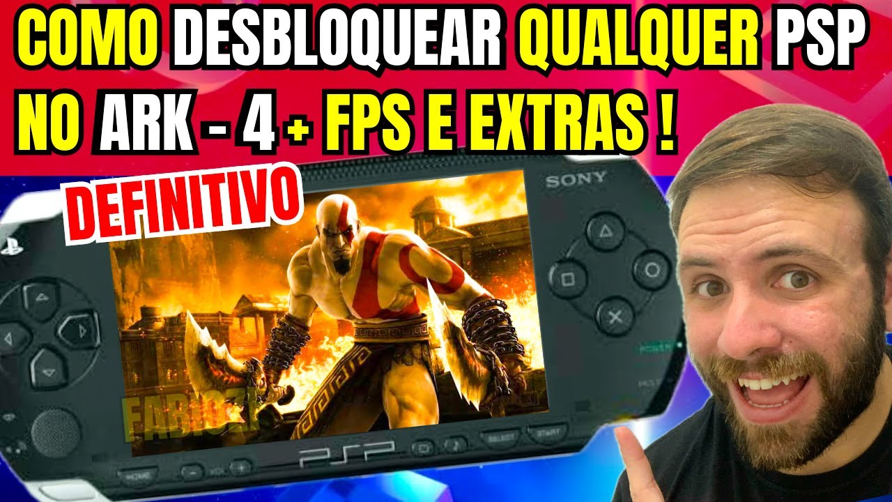 COMO DESBLOQUEAR PSP ARK-4 CFW (TODOS PSP) | 2024