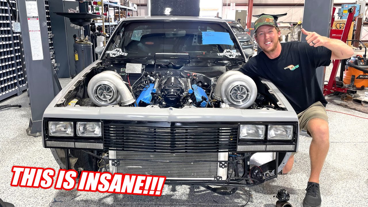 Mounting TWO Massive 94mm 2,000 Horsepower Turbos To Mullet... ***FREEDOM OVERLOAD***
