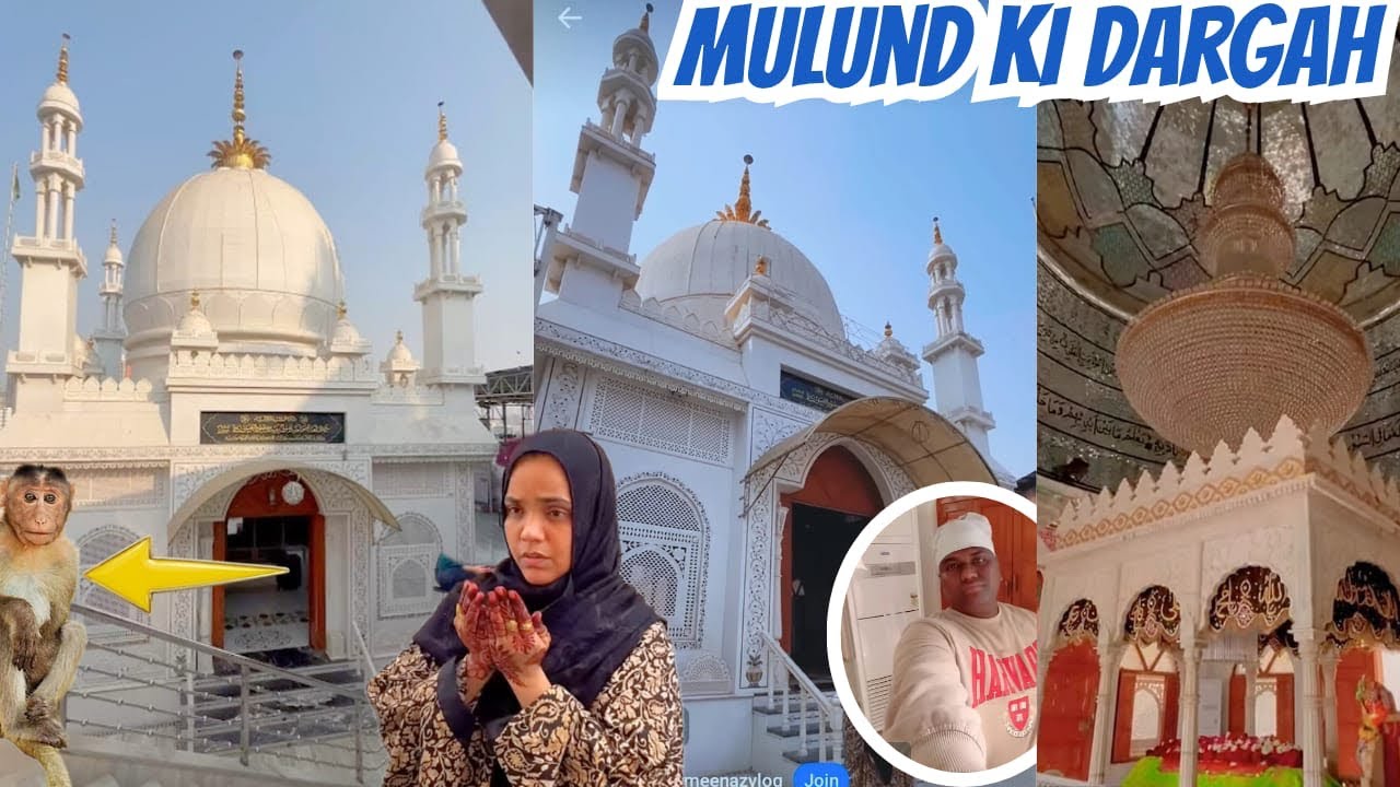 Syed Sufi Mansoor Ul Hasan Shah Dargah || Mulund West ki Dargah #sameermeenazvlog 