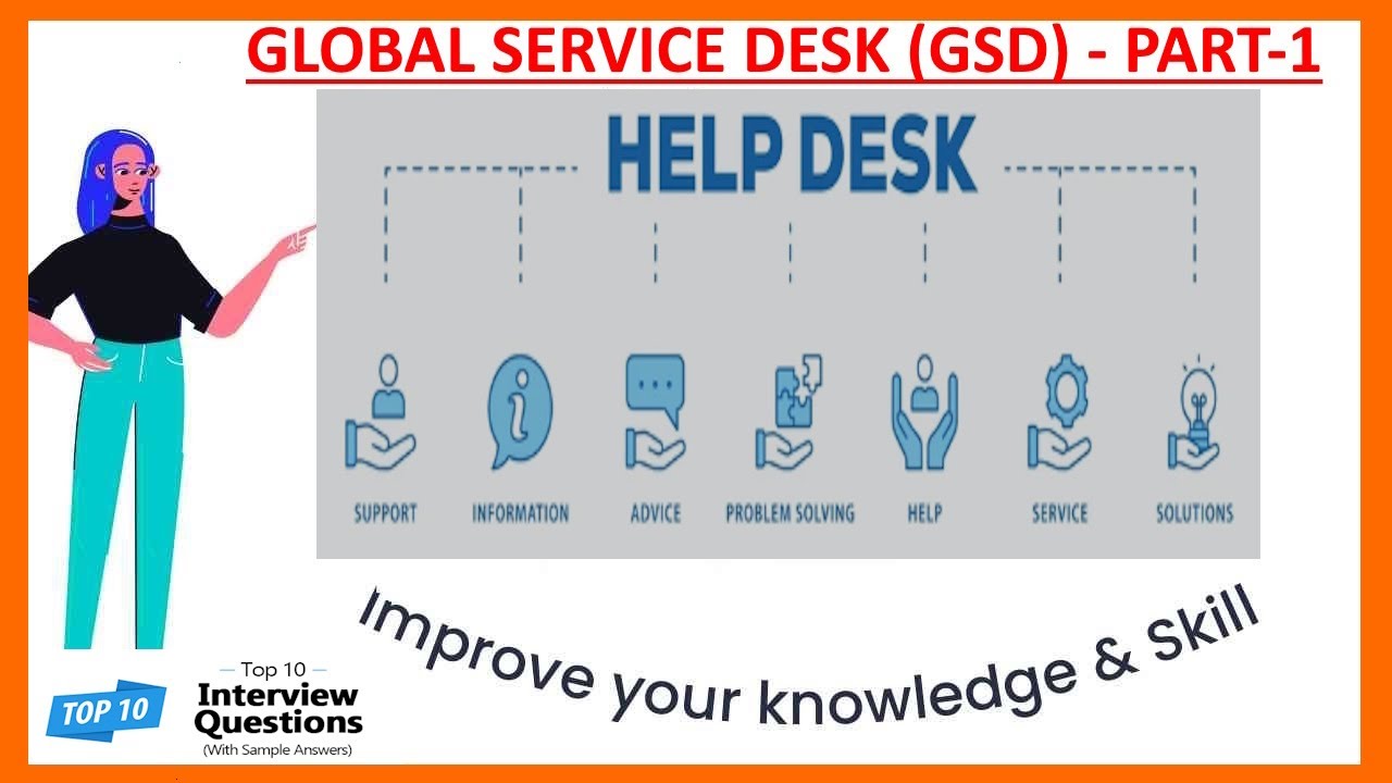 Global Service Desk (GSD)| Part1| Interview Question and Answer |Global Service Desk Process in ITSM