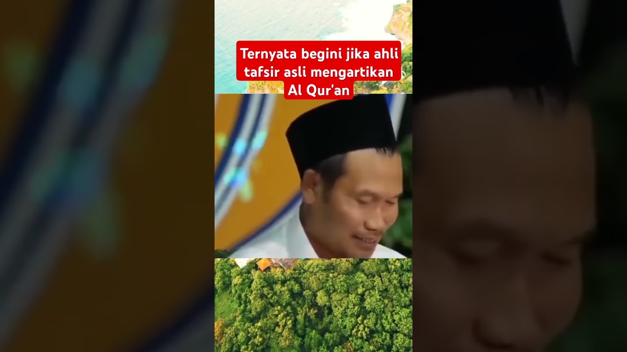 Ternyata begini jika ahli tafsir asli mengartikan Al Qur'an #shorts #gusbaha' #guruyoutube