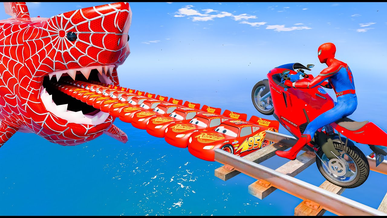الرجل العنكبوت انقاذ باتمان Spider-Man Rescue batman vs iron man vs venom funny Game GTA 5 superhero
