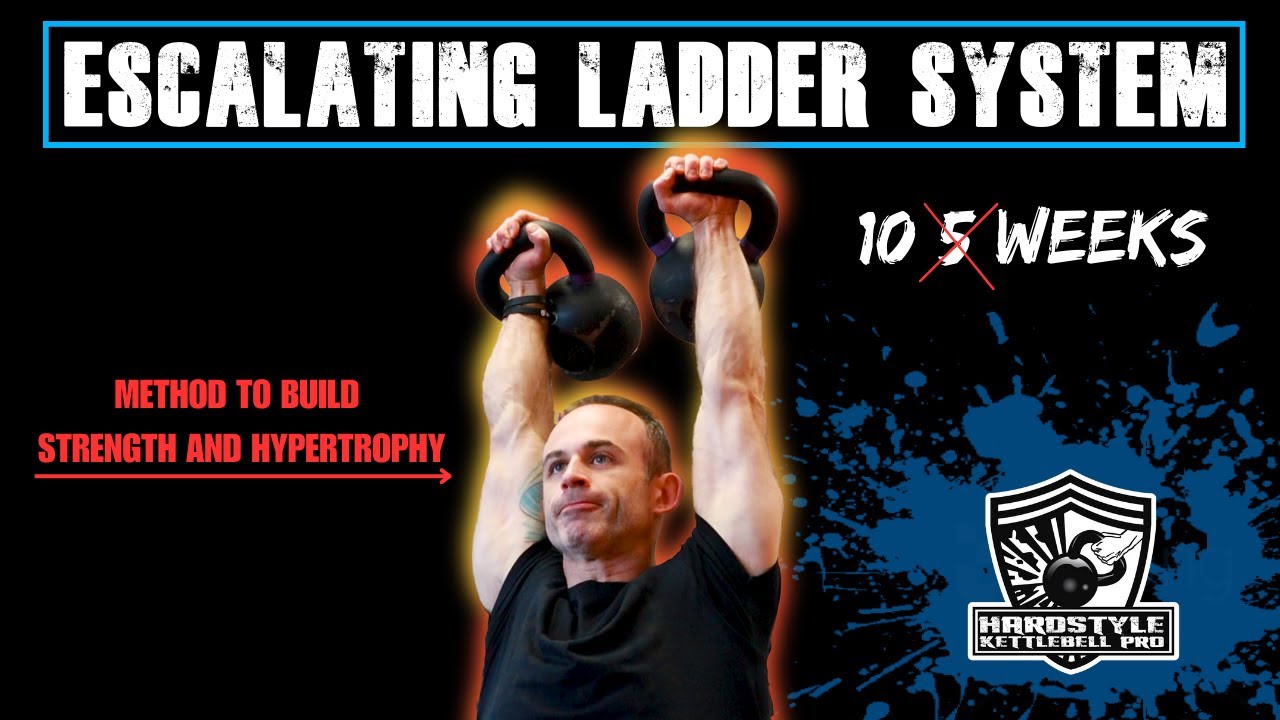 Escalating Ladder System: for both #strength and #hypertrophy