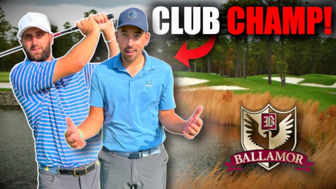 Playing the Back 9 At Ballamor Golf Club With the Club Champion! BRUTAL ENDING!