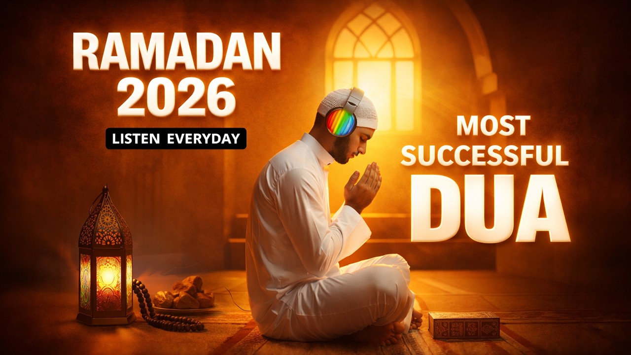 Ramadan Kareem 2026 | Emotional Dua for Rahmah Barakah & Maghfirah | Recited by Alaa Aqel