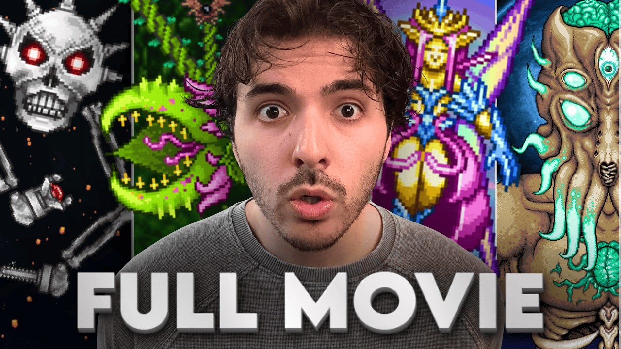 My First Time Playing Terraria Solo - Full Movie