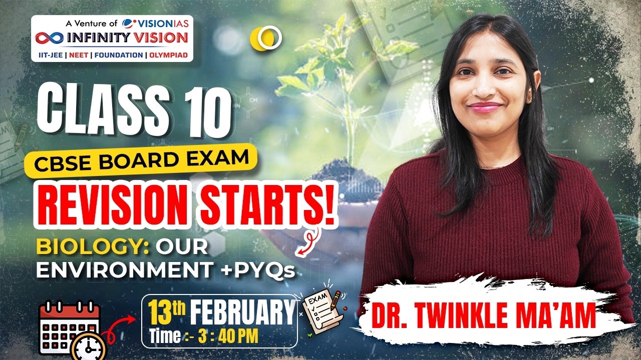 Class 10 Revision | CBSE Board Exams | Biology:  Our Environment + PYQs