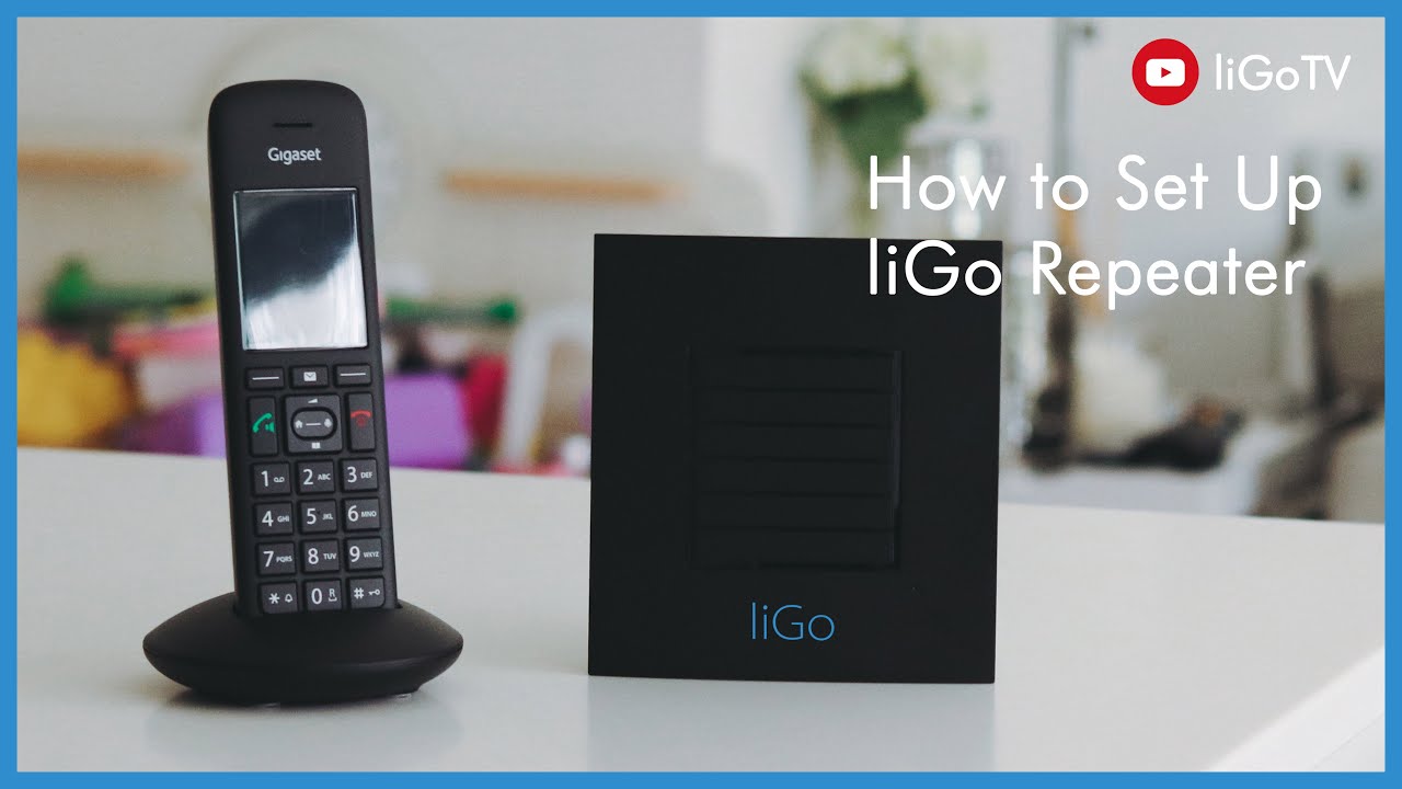 How to Register liGo Repeater with Gigaset Phones | liGo.co.uk