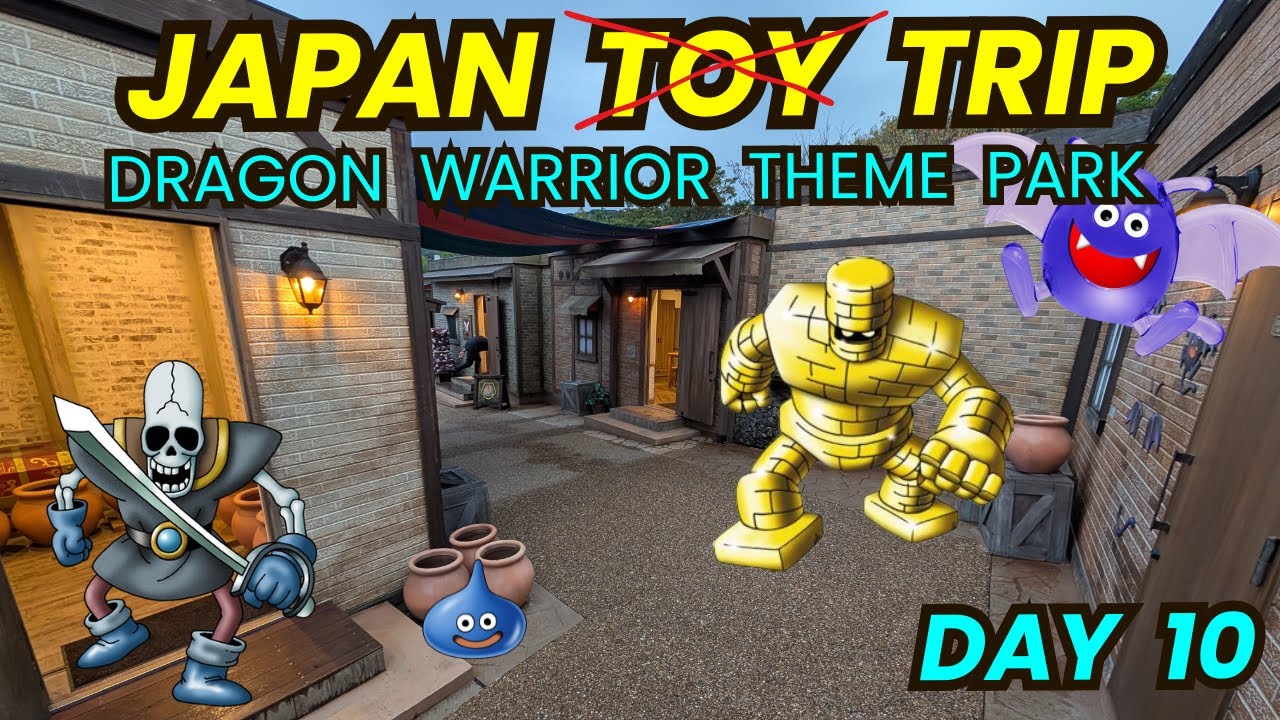 Поездка в Японию: день 10. Тематический парк Nintendo Dragon Warrior/Quest
