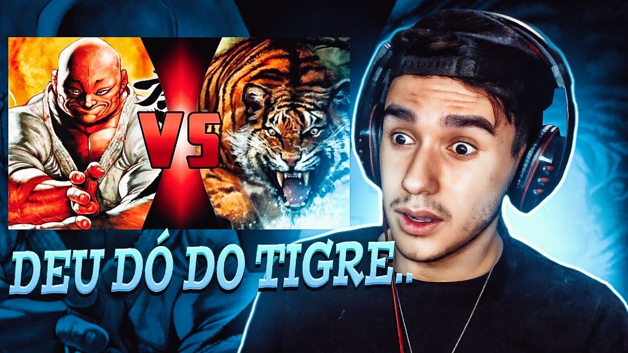 REACT - DOPPO VS TIGRE SELVAGEM | Confronto Lendário [ MARATONA BAKI ? ]