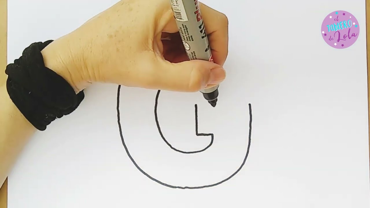 C&Oacute;MO DIBUJAR LA LETRA 