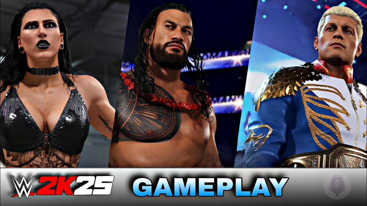 WWE 2K25 LIVE: Roman Reigns vs Cody Rhodes🔥#shortsfeed #wwe #wwe2k25 #wwe2k26 #verticallive #shorts