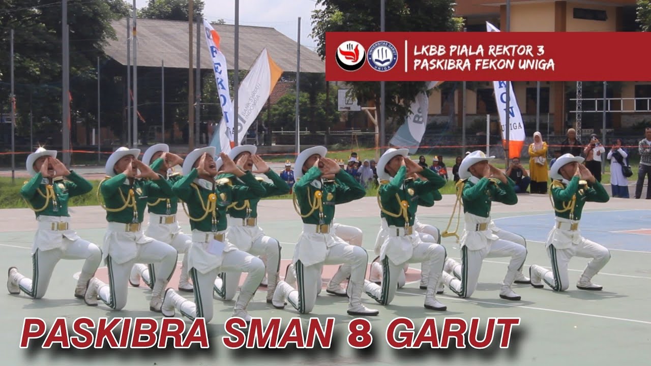 PASKIBRA SMAN 8 GARUT || LKBB PIALA REKTOR 3 PASKIBRA FEKON UNIGA 070124