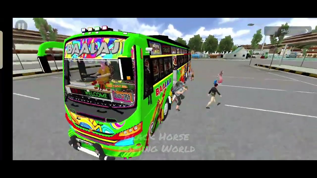 😱 Dangerous Hill Road Driving | Bus Simulator Indonesia Gameplay