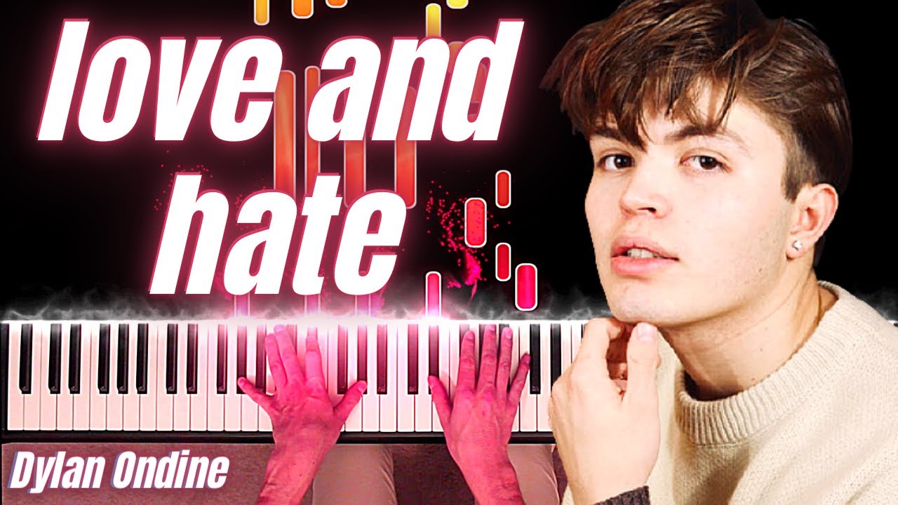 love and hate Camylio - Piano Cover