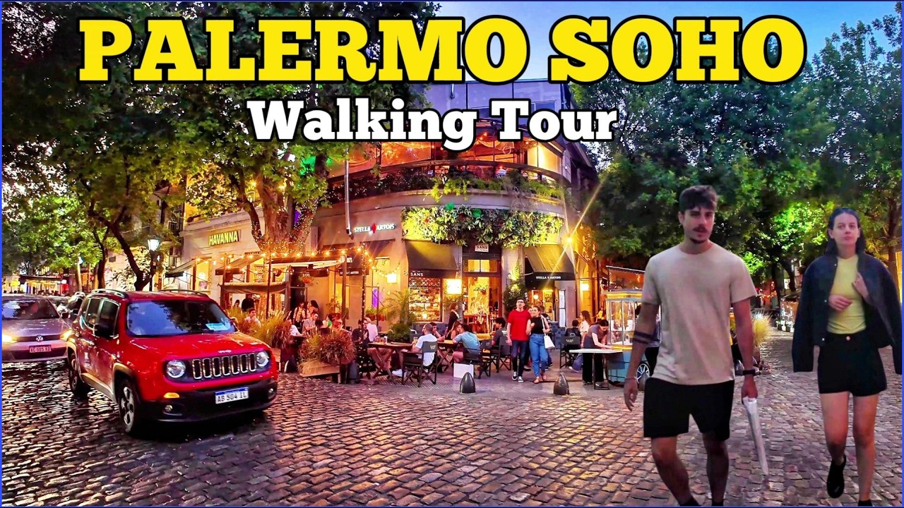 【4K】PALERMO SOHO - BUENOS AIRES | Así es el Barrio que Nunca Duerme