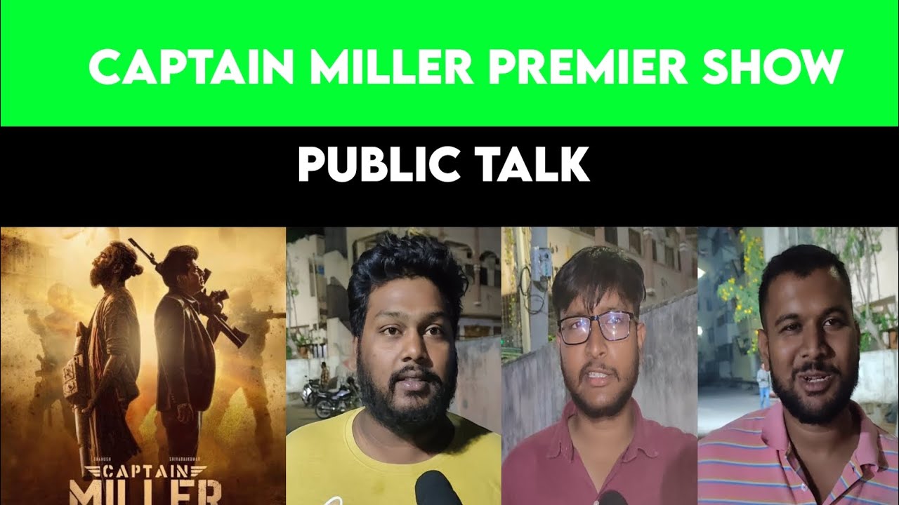 captain miller movie public talk | captain miller public talk | captain miller movie review telugu