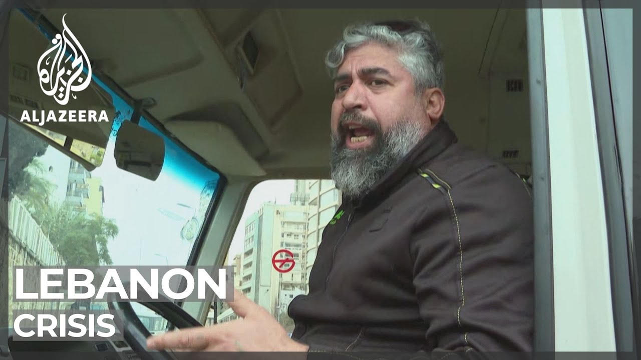 Lebanon public transport workers go on strike