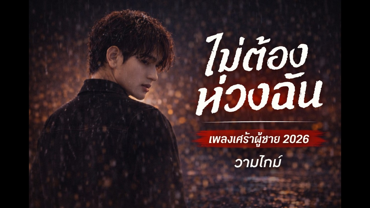ไม่ต้องห่วงฉัน – วามไทม์ | เพลงเศร้าผู้ชาย 2026 ดราม่าสุดใจ