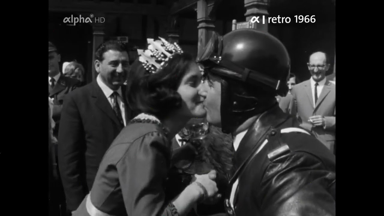 Paris Munich en Vélosolex en 1966