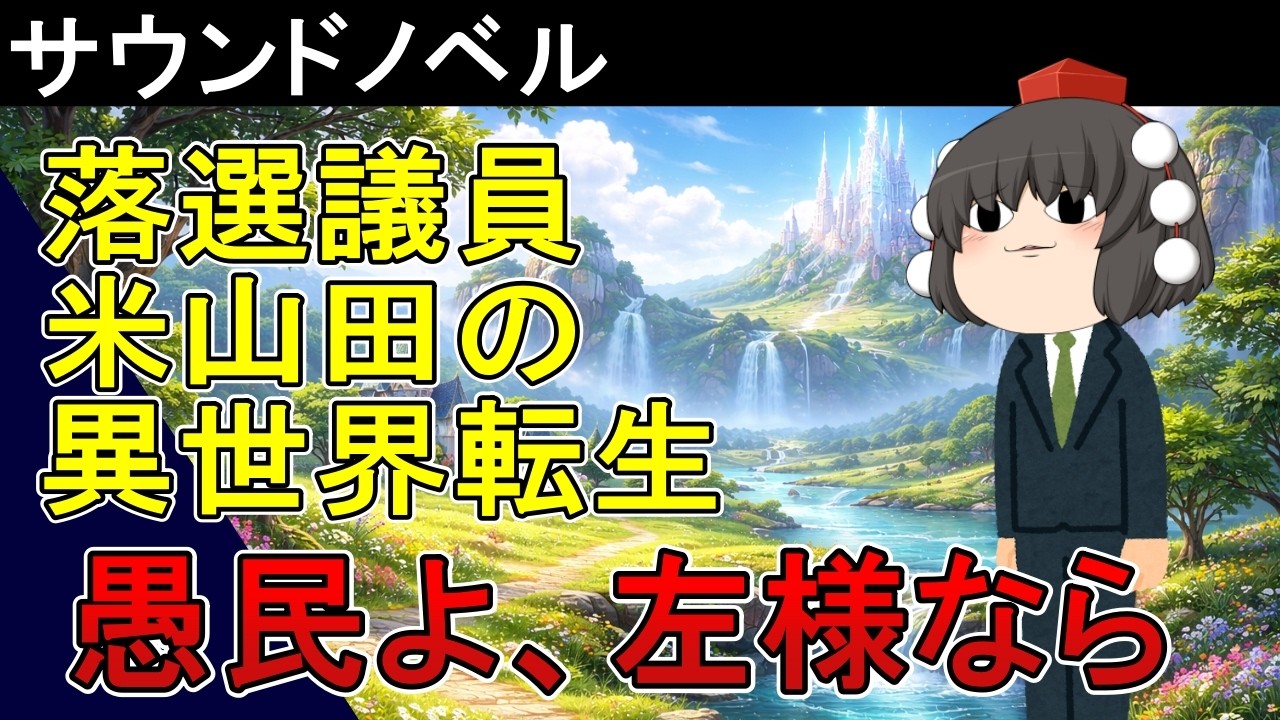 オレ、選挙で落選させられ、議員を追放された。国会議員に戻ってくれと言われてももう遅い！異世界転生して、SNS無双で魔王も神も左様なら。嫁さんからも追放？え？ざまぁといわれるのは俺だったあああああ