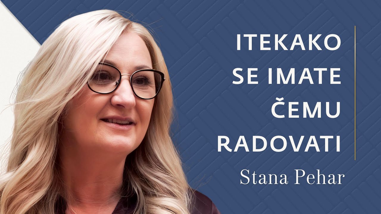 Stana Pehar - Od patnje koja ima smisao do radosti i zahvalnosti