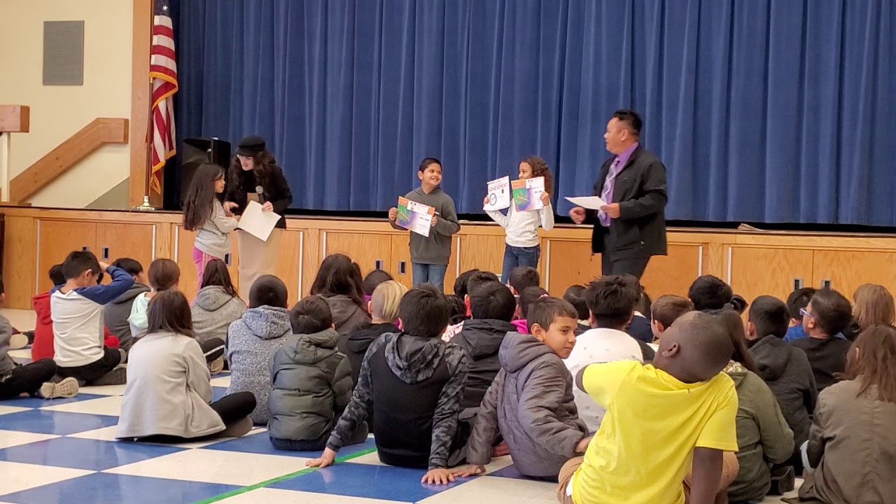 Joe Stefani Elementary 2nd quarter Award Ceremony for 3rd grade