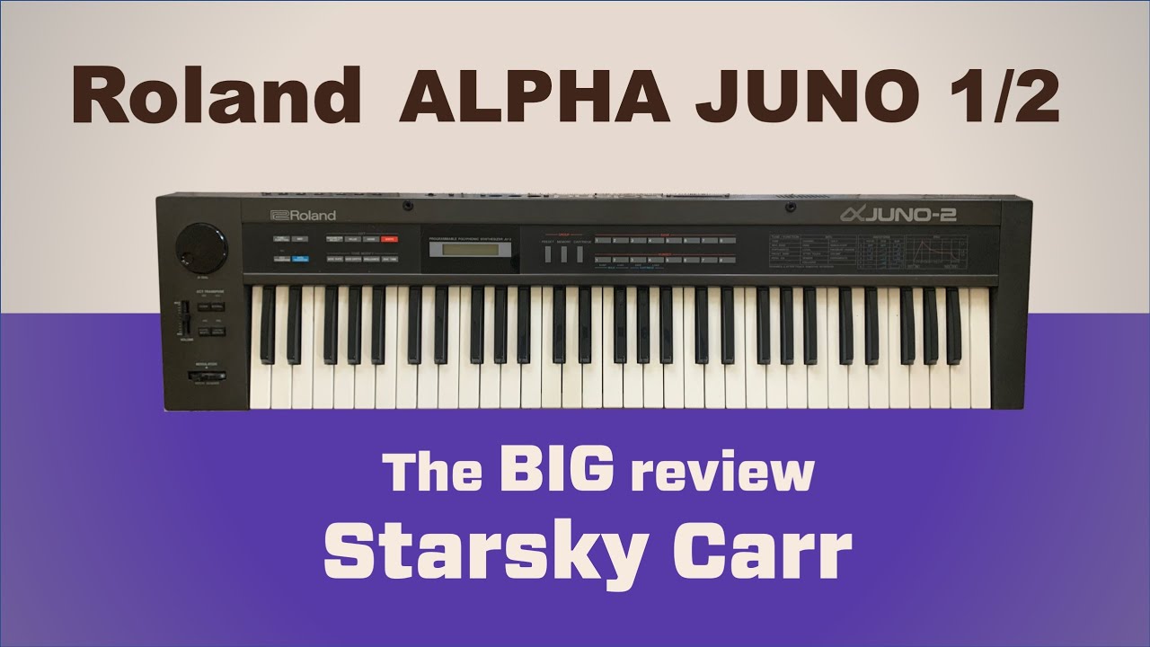 BRILLIANT BUT FATALLY FLAWED // ROLAND Alpha Juno 2 // 80'S CLASSIC SYNTH // Full Walkthrough