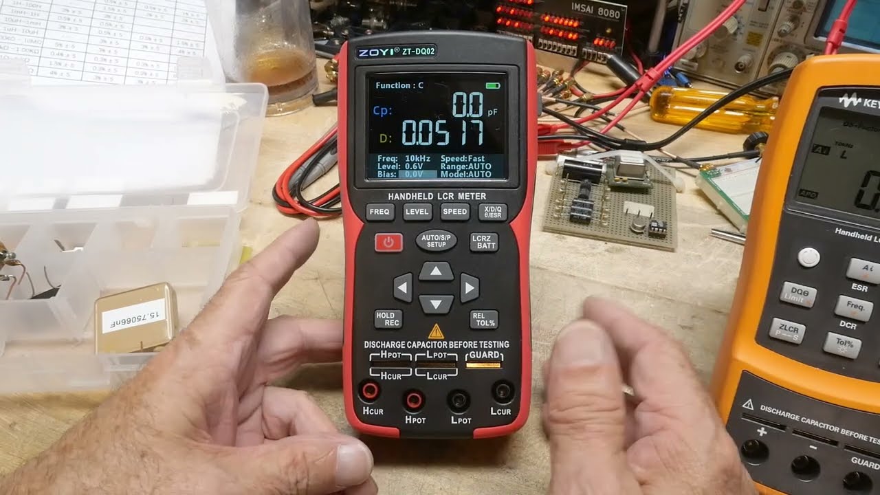 #2299 ZOYI ZT-DQ02 LCR Meter