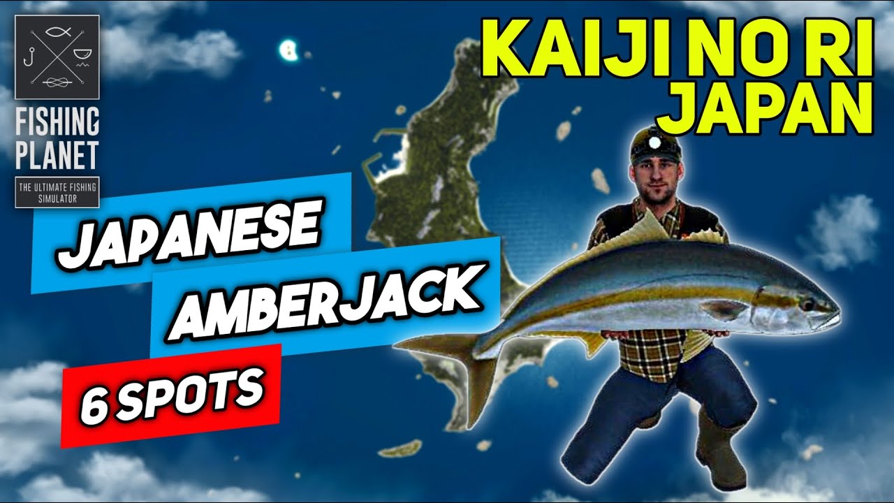 Unique Japanese Amberjack Kaiji No Ri - Fishing Planet