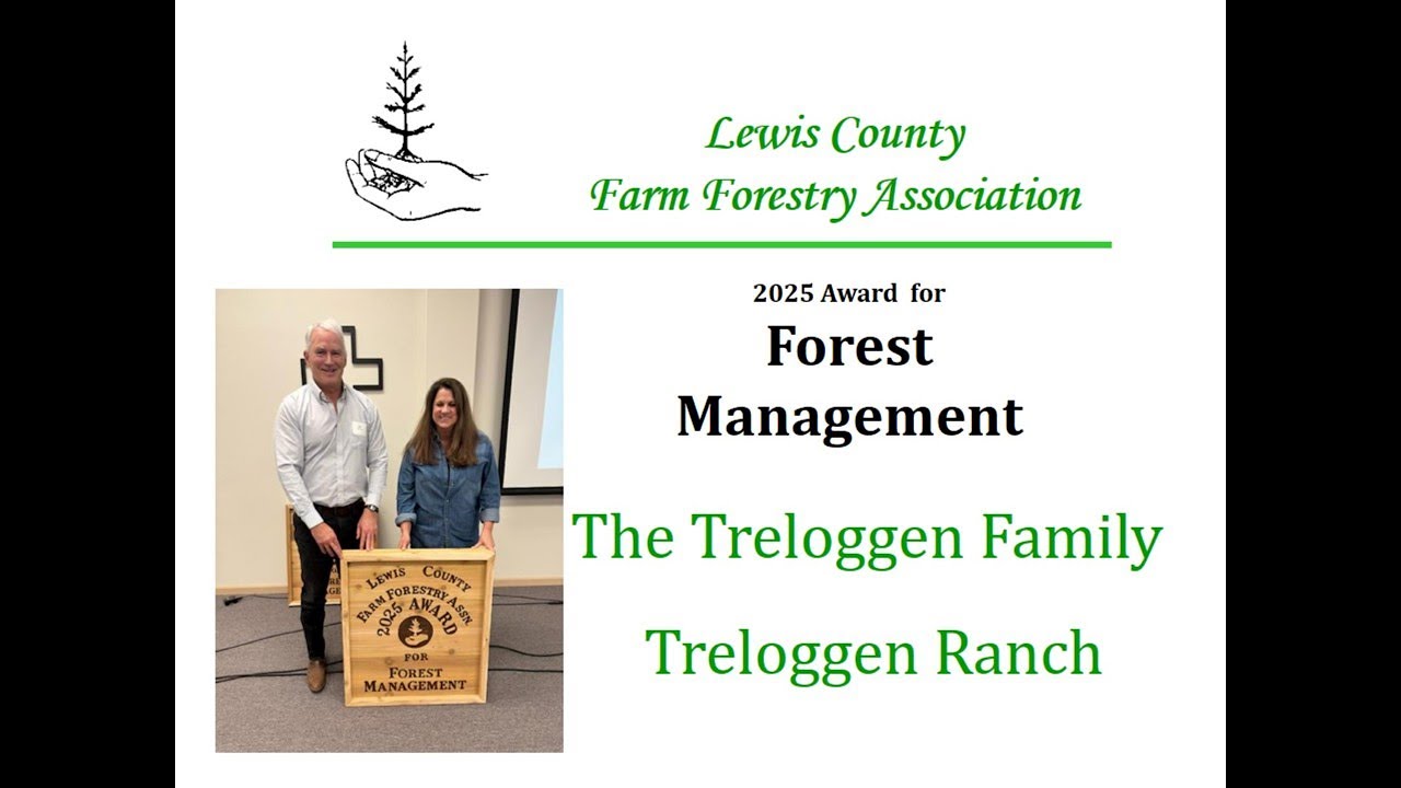Forest Management Award Presented to Treloggen Ranch