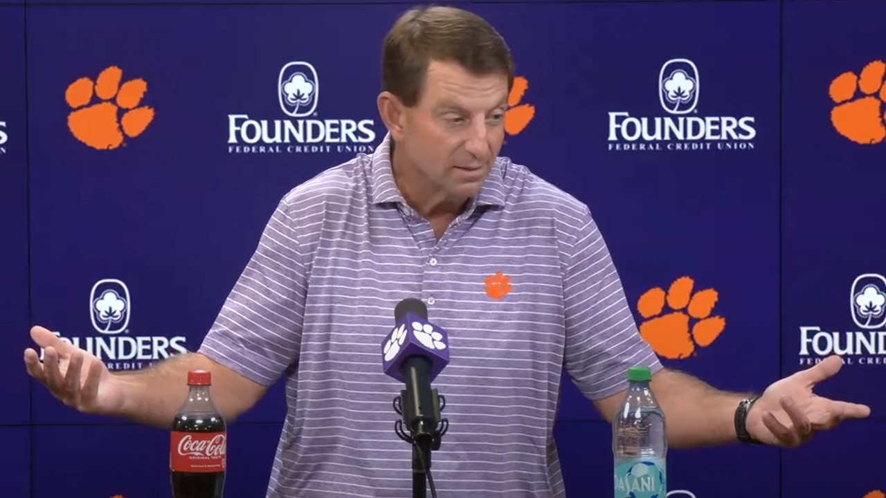 Clemson 'can send me on my way' 🤷&zwj;♂️ Dabo Swinney responds to criticism on the Tigers | ESPN CFB