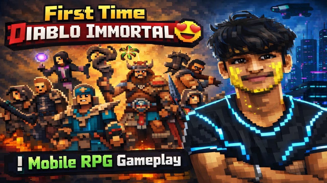  First Time Diablo Immortal 😍 | Mobile RPG Gameplay  