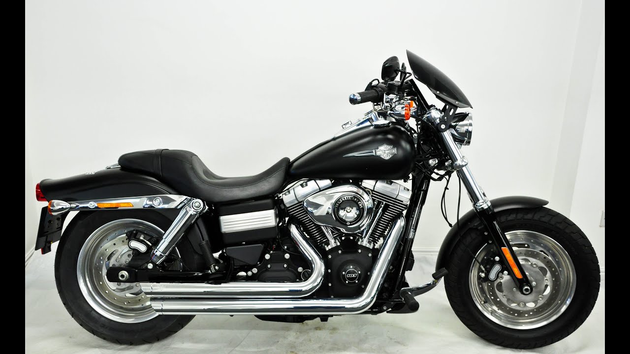 Harley Davidson Fat Bob FXDF 103 1690 2013 Matt Black