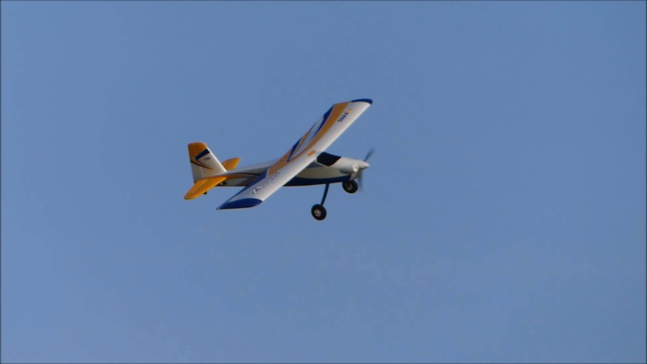 FMS Super EZ Trainer 28 Feb 2016 Great Flight!