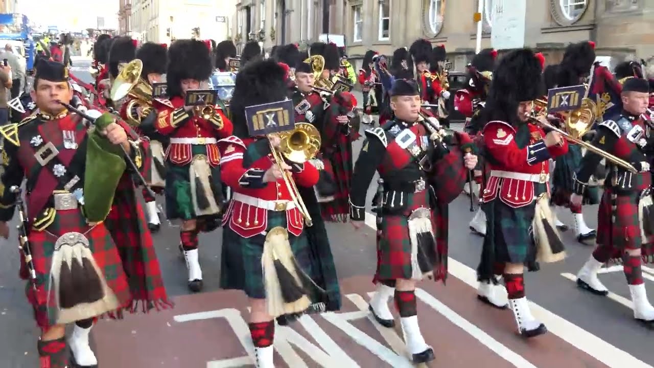 2 SCOTS Homecoming Parade featuring 79th Farewell to Gibraltar [4K/UHD}
